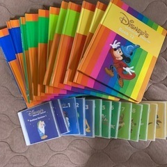 2012年購入！メインプログラム 絵本＆CD　ディズニー英語シス...
