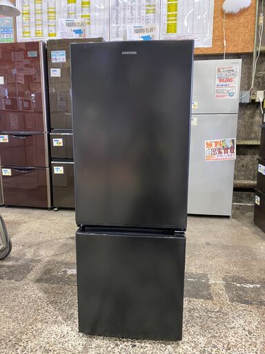 【愛品館市原店】アイリスオーヤマ 2019年製 156L 2ドア冷蔵庫 NRSD-16A-B【愛市IR014486-104】
