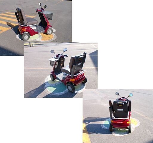 苫小牧市内近郊限定 SUZUKI 本格4輪セニアカー ET4D6 タイプI 電動カー メタリックレッド バッテリーカー かんたん操作 