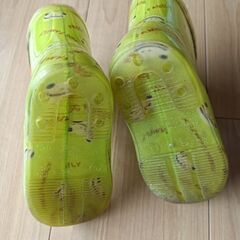 長靴　15センチ　かえる柄の画像