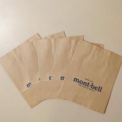 新品 mont-bell モンベル ショップ袋 紙袋 ショッパー...
