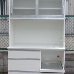 JM15727) 大型キッチンラック ユーアイ ホワイト W10...