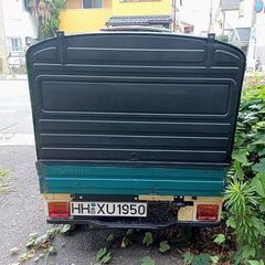 超希少車　ベスパカー　ピアジオ　アぺ５０　APE５０　3輪　ミニカー　セル付　バックもします。　の画像