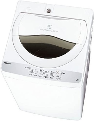 TOSHIBA 2018年製 洗濯機 5kg