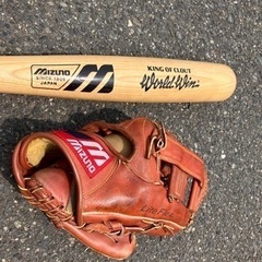 バット　グラブ(少年野球　軟式)の画像