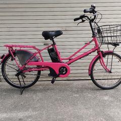 Panasonic　LALA5ミニ　20インチ　ピンク　中古　電動自転車