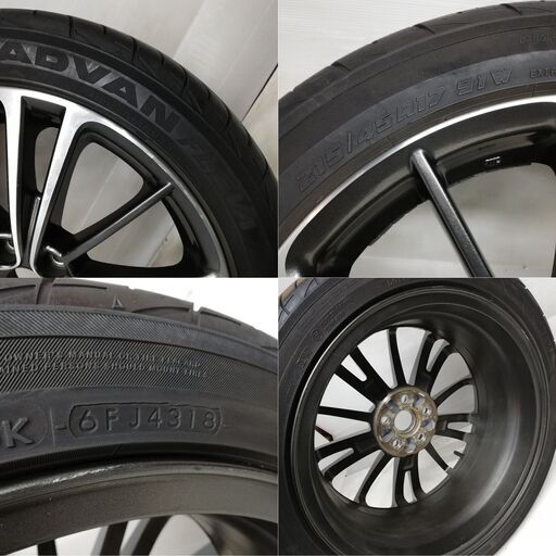 希少品！ 高級ノーマルタイヤ＆ホイールセット 1本！ 215/45R17 ヨコハマタイヤ 2018年製 75% 17x7J スバル BRZ トヨタ 86 5H -100　　 ～横浜市旭区 ズーラシア近く～