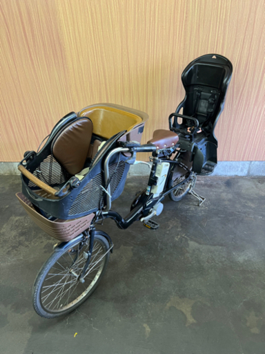 格安❗️  子供乗せ 電動自転車 Panasonic ギュットミニ  20インチ 黒 充電器 バッテリー付き 配送◎ 自宅引き取り割引