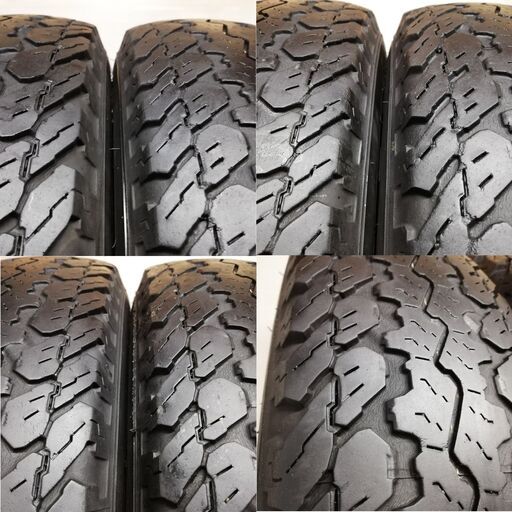 ＜ノーマルタイヤ・ホイール 4本 ＞ 175/80R16 グッドイヤー 2018年製 16x4.50E 5H -139.7 ハブ 108ｍｍ ジムニー　　～横浜市旭区 ズーラシア近く～