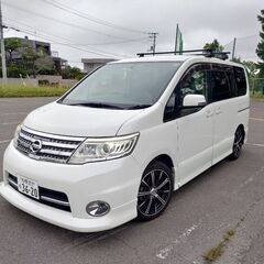 セレナ c25 車検半年残 夏冬タイヤ ハイウェイスター 日産