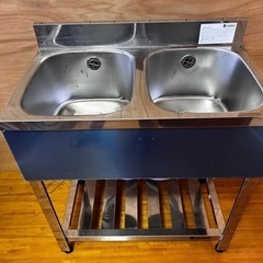 4.3万→1.9万】2層シンク 流し台 手洗い場