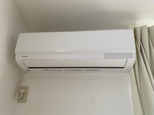 中古◆ エアコン 東芝　TOSHIBA 2020年 ホワイト RAS-G281M-W 10畳用 100V 室外機込み