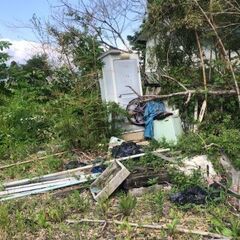 庭の残置物の撤去を手伝ってくれませんか