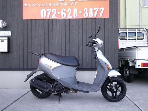 ★３３０００円　レッツ４　セル１　実働車★スズキ　原付　スクーター　４スト　レッツ　シルバー