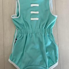 逗子スポーツクラブ　FOOTMARK Baby　男女兼用水着　ベビー用　ブルー　水遊びおむつセットの画像