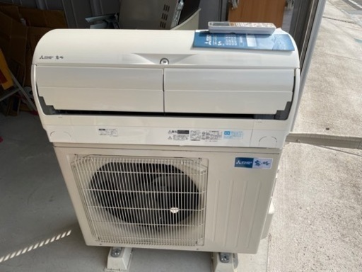 値下げ⭐︎MITSUBISHI　6.3kwエアコン　MSZ-X6317S-W 2017年製