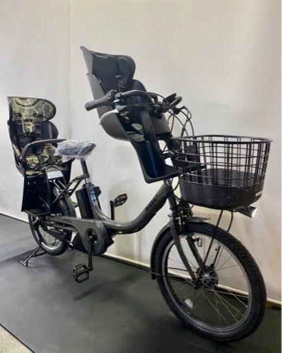 関東全域送料無料 保証付き 電動自転車　ブリヂストン　ビッケ2 20インチ 3人乗り 8.7ah 現行