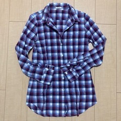 PLST チェックシャツ Sサイズの画像