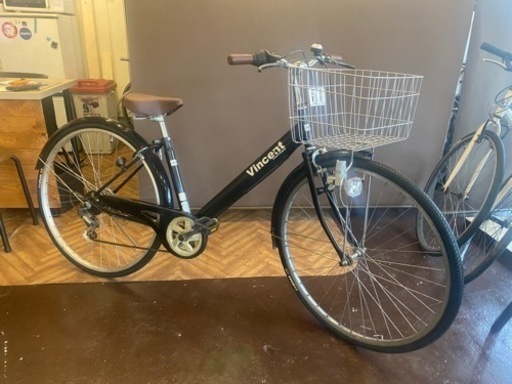 【タイヤ新品】２７インチ　６段変速　黒