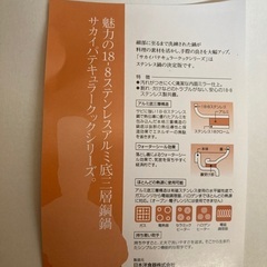 スープ&パスタ鍋21センチ　★鉄人坂井宏行★の画像
