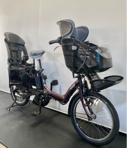 関東全域送料無料 保証付き 電動自転車　ヤマハ　パスキッスミニ　20インチ 3人乗り 12.3ah パワフル