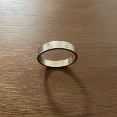Cartier リング　750  59 WG