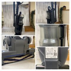 (売約済み)Panasonic スティツクタイプ 電気掃除機 サイクロン式 MC-SU220J 2017年製の画像