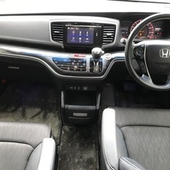 オデッセイ 25年 車検4年11月 ナビ 自動ブレーキ Bカメラ 両側電動 TVの画像
