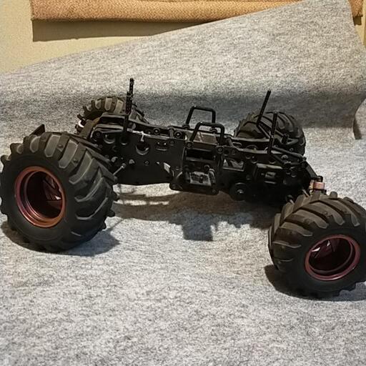 ドリパケ　タミヤ  ブラックフット タミヤ 58312 2WD ブラックフット エクストリーム 本体単品