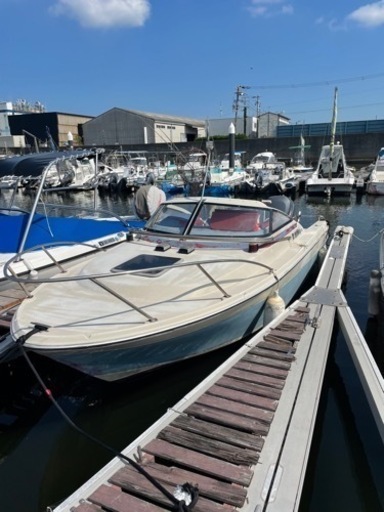 プレジャーボート　ヤマハFR-21 ２スト140馬力　ボート