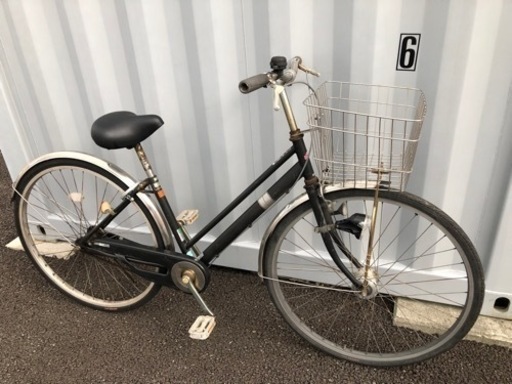 No.285  【LEDライト, 変速なし】★激安★ 中古自転車   27インチ 軽整備済み 安い 防犯登録 町田市 麻生区 神奈川