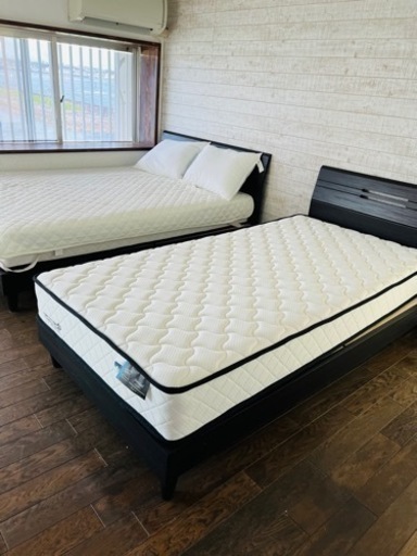 新品ダブルベッド&マットレス