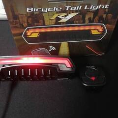 【ジャンクほぼ未使用】Giyo Bicycle Tail Light ジーヨ自転車テールライト テールランプの画像