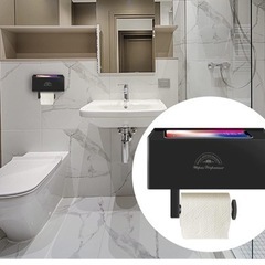 新品未開封！トイレットペーパーホルダー  ペーパーホルダー  ウェットティッシュホルダー トイレ収納  流せるウェットティッシュホルダー  おしりふきホルダー  の画像