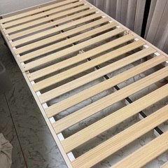 シングルベッドです。