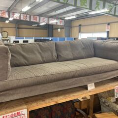 【愛品倶楽部柏店】Cassina interdecor キャスター付 ワイド３Ｐソファー の画像