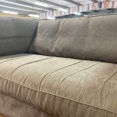 【愛品倶楽部柏店】値下げしました　Cassina interdecor/Cassina Ixc/カッシーナ キャスター付 ワイド２Ｐソファー ※ホツレ･日焼け有 の画像