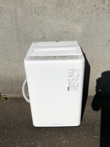 Panasonic NA-F50B14J 全自動電気洗濯機 5キロ 2021年製　パナソニック 洗濯機 動作確認済