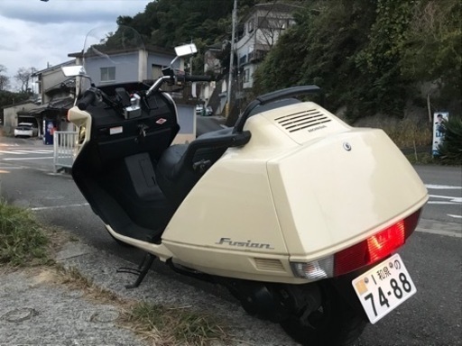 ☆最終型 フュージョン ☆機関良好 整備済 ☆自賠責付き（決まりました）