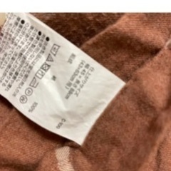 無印 枕カバー ブラウン レンガチェック ピローケース クッションカバーの画像