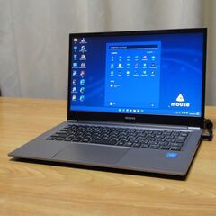 ご購入頂きました。ワイヤレスコンボマウスプレゼント中！新品開封品 14型ノートPC マウスコンピューター MBL4C4SW10P Win11 Celeron N4100 メモリー4GB SSD 256GB＋64GB Webカメラ Wifi Bluetooth microSDカードスロット装備の画像