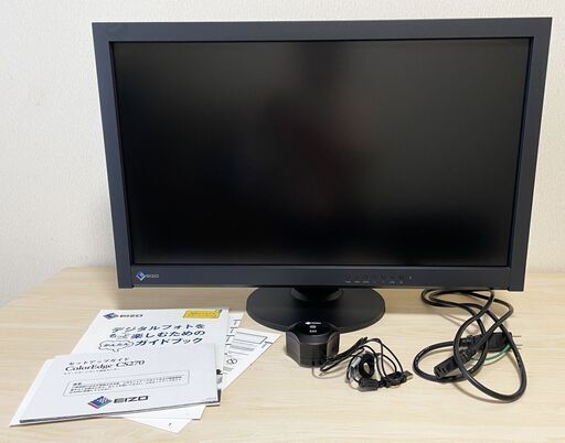 美品！ デザイナー向け キャリブレーションセンサー付き EIZO ColorEdge CS270 CNX3