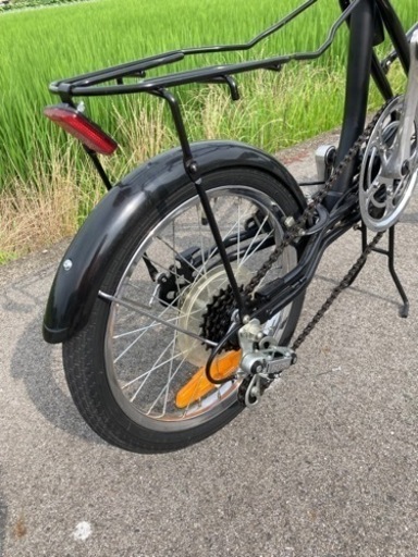 SCOOMA  変速機能付　簡単折りたたみ自転車　美品