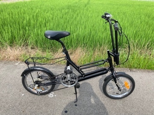 SCOOMA  変速機能付　簡単折りたたみ自転車　美品