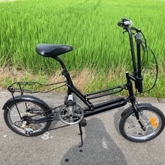 SCOOMA  変速機能付　簡単折りたたみ自転車　美品の画像
