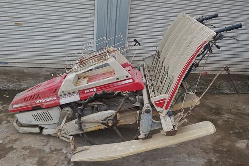 鹿児島発　三菱　4条植え歩行田植え機MP45　引き取り限定　現状品