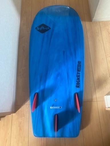 サーフボード  ソフトボード　softer rocket launch 54 ソフテック