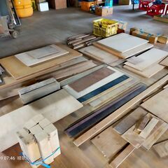 受付中断　木材多数（木工所廃業残材）大量引き取り者限定（2022...