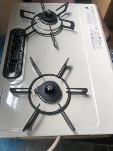 ガスコンロ　新品　未使用　都市ガス　グリル付き　コンロ　激安