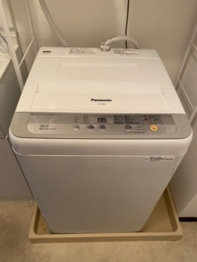 パナソニック　洗濯機　Panasonic 5kg na-f50b